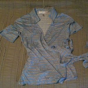 Diane von furstenberg wrap top